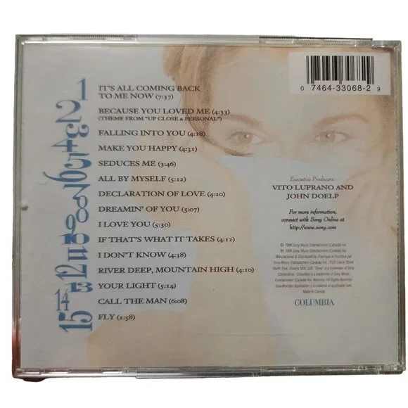 Celine Dion Falling Into You CD - Picture 2 of 4